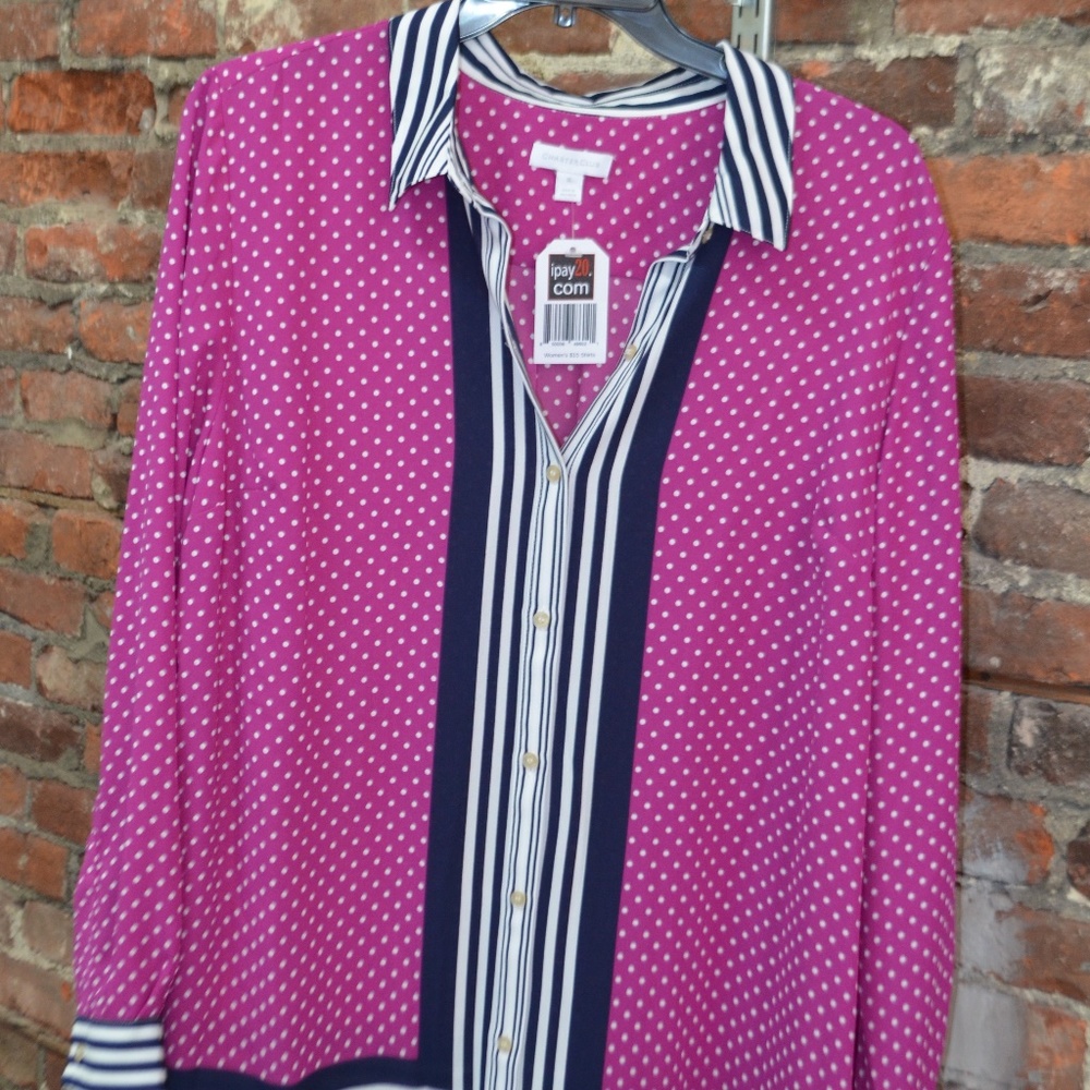 CHARTER CLUB WOMENS SHIRT